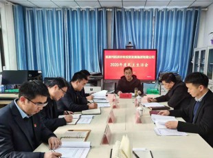 cq9电子官网入口 召开2020年度向导班子民主生涯会